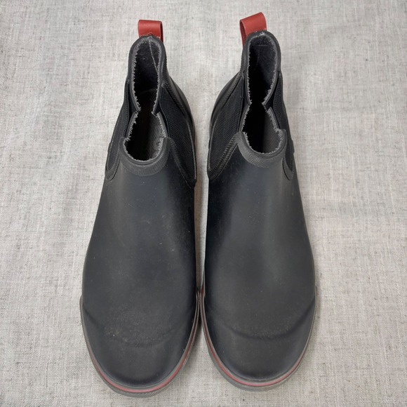 Bogs Kicker Rain II Black Red Waterproof Chelsea Boots Pull On Men\'s Size 9 main image 7